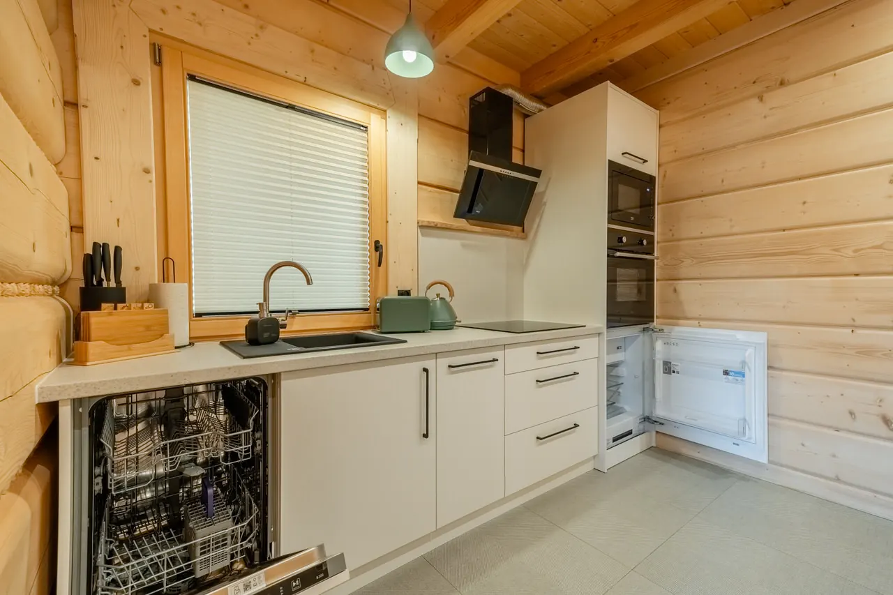 Wnętrze apartamentu w Osadzie Tatra Loft
